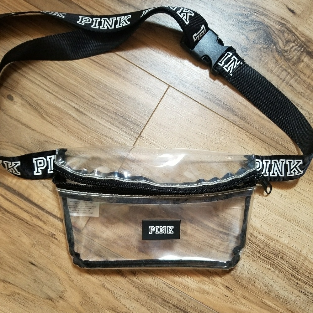 Pink VS fanny pack
